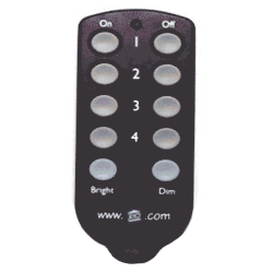 X10 Black Credit Card Keychain RemoteControl Module (KR22A)